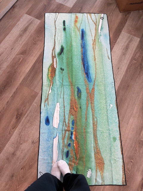 Illumination towel, full length